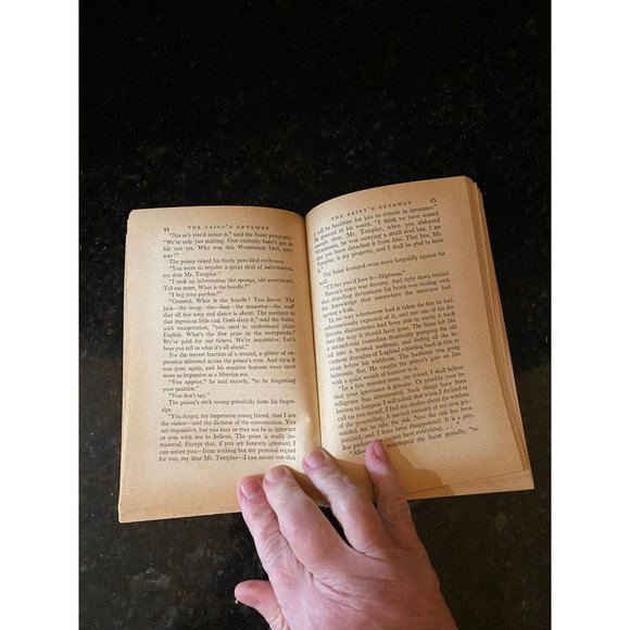 Leslie Charteris, The Saint's Getaway, 1950 - Picture 5 of 5